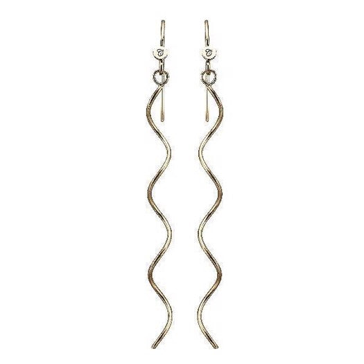 TWIST IT ørehængere i forgyldt sølv fra Christina Jewelry & Watches